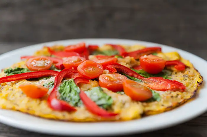 corteza de quinoa para pizza
