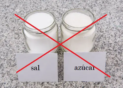 perder peso no sal y no azúcar