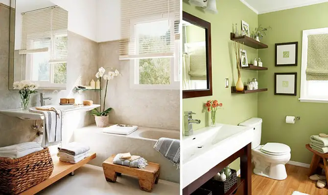 La decoración del baño estilo feng shui