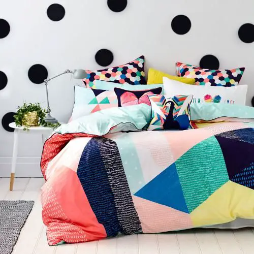 estilos de camas con colores