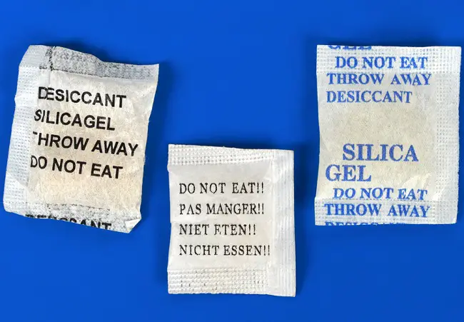 utilisations du gel de silice