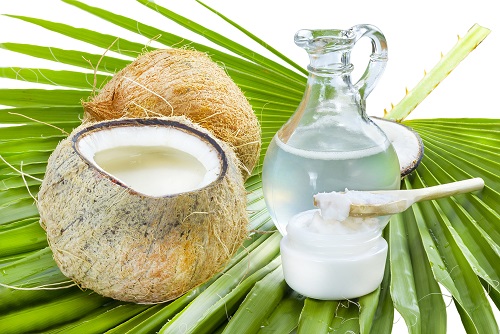aceite de coco líquido sólido