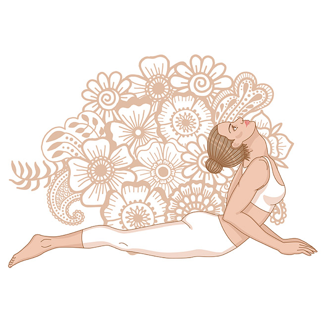 Una postura de yoga que tonifica el busto