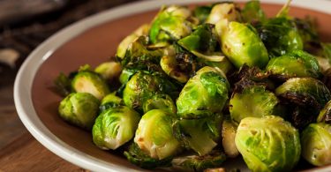 Receta de coles de brucelas para la dieta anticáncer