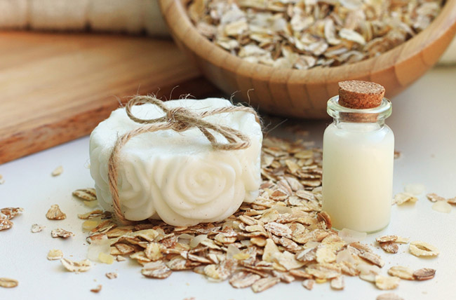Ppreparando tu propio jabón de avena en casa