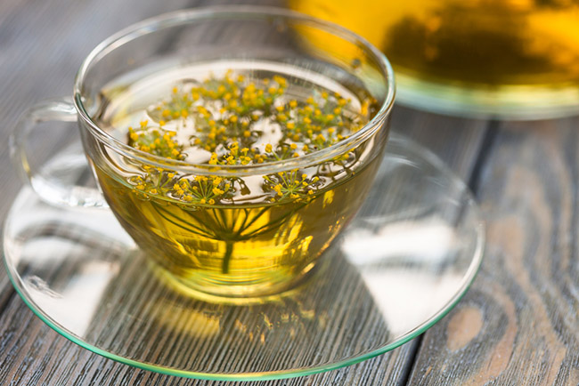 Una taza de té de eneldo para podere adelgazar