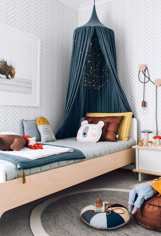 Una habitación para niños muy encantadora