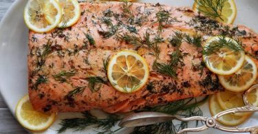 Receta de salmón a la plancha para evitar la depresión