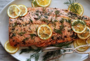 Receta de salmón a la plancha para evitar la depresión