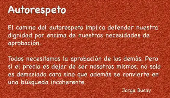 frase autorespeto