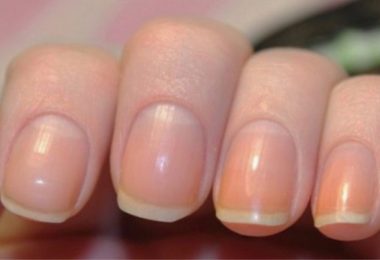 la media luna de las uñas
