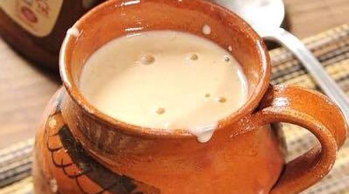 Un delicioso atole de avena