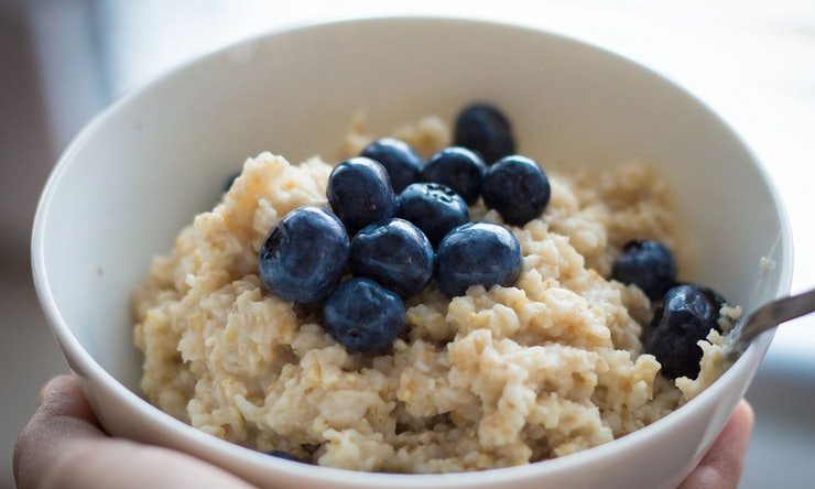 bajar de talla con avena