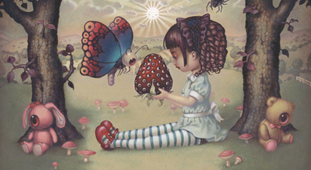 el test de la niña jugando
