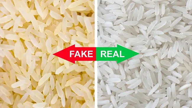 diferencias entre el arroz real y el arroz falso