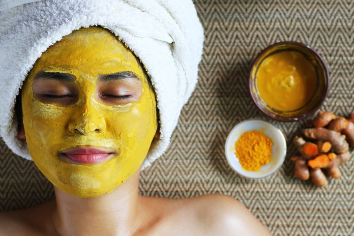 masque au curcuma
