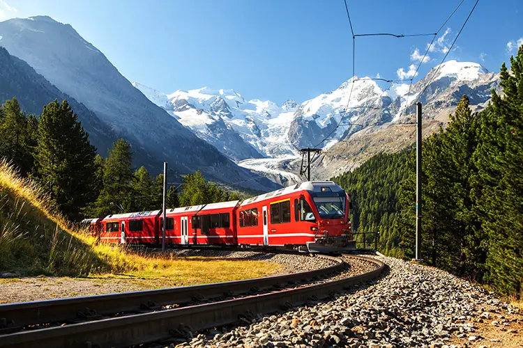 un paseo en tren por Europa