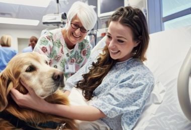 Los beneficios de la terapia con perros