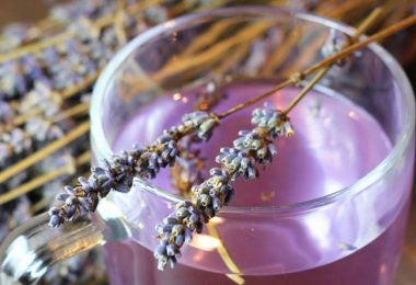 Limonada de lavanda para dormir mejor