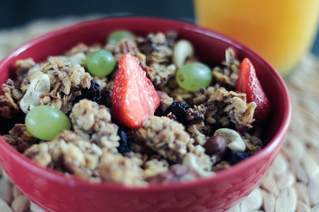 Conoce los beneficios de la granola