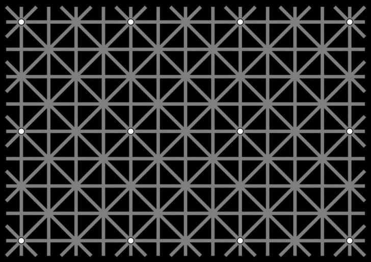 Una ilusión óptica que nos demuestra que nuestros ojos no pueden procesar todo lo que vemos