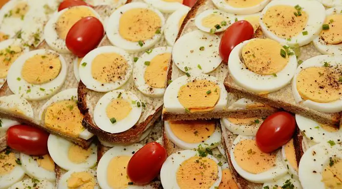 Sandwich para el desayuno y ganar masa muscular