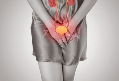 Mujer con infección urinaria