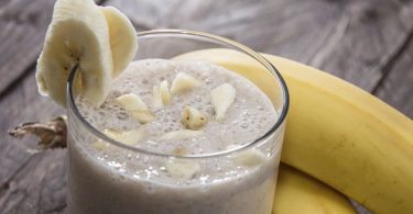 Licuado de plátano para prevenir la depresión