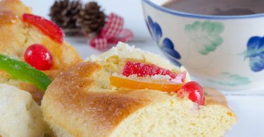 Receta de rosca de reyes