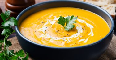 Receta de sopa de calabaza baja en carbohidratos