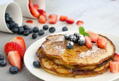 Deliciosos hotcakes sin gluten para personas con diabetes