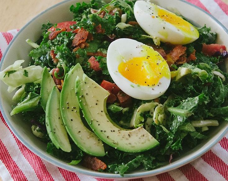 ensaladas en el desayuno