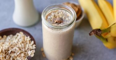 Batidos de avena para bajar de peso