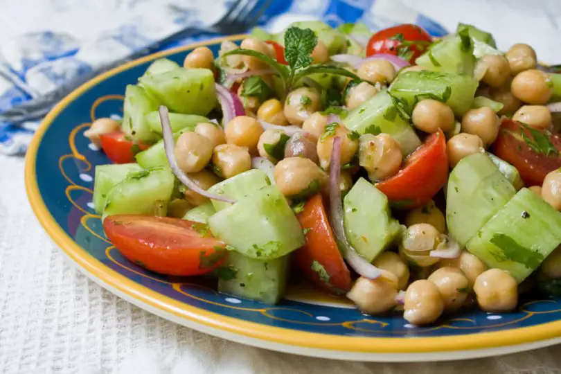 Receta para preparar ensaladas de legumbres