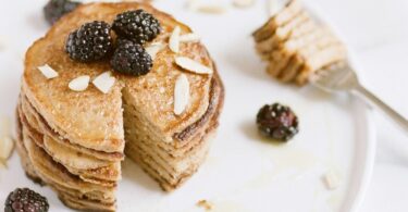 Pancake vegano para tener un desayuno saludable