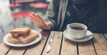 Persona que no quiere consumir gluten