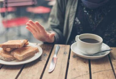 Persona que no quiere consumir gluten