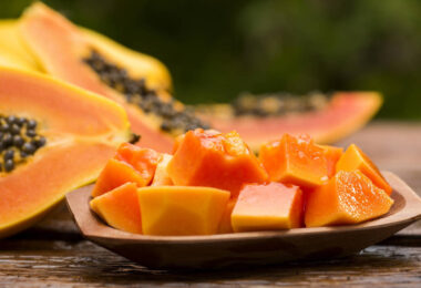 Papaya para eliminar los gases