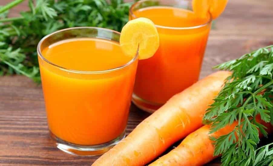 Jugo de zanahorias para retrasar el envejecimiento