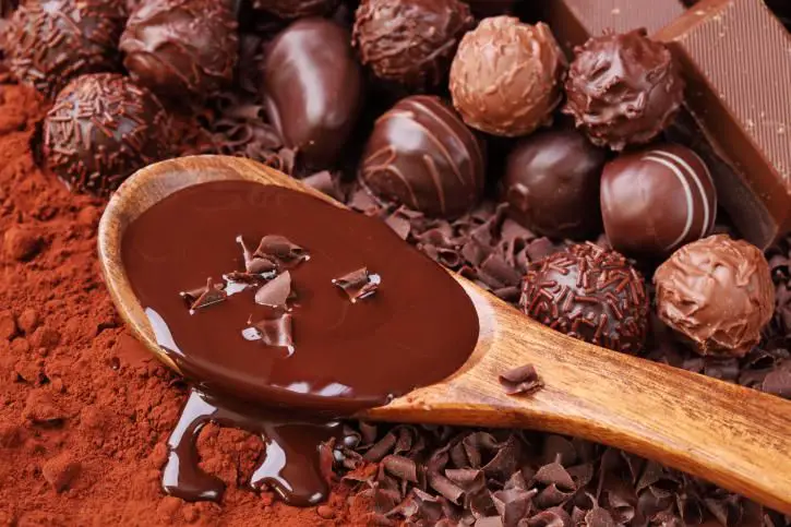 las mejores grasas saludables como el chocolate