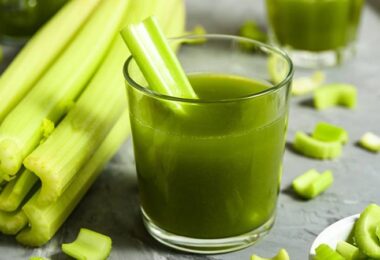 Jugo de apio para bajar de peso