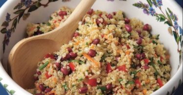 Ensalada de calabaza y quinoa