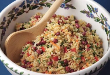 Ensalada de calabaza y quinoa