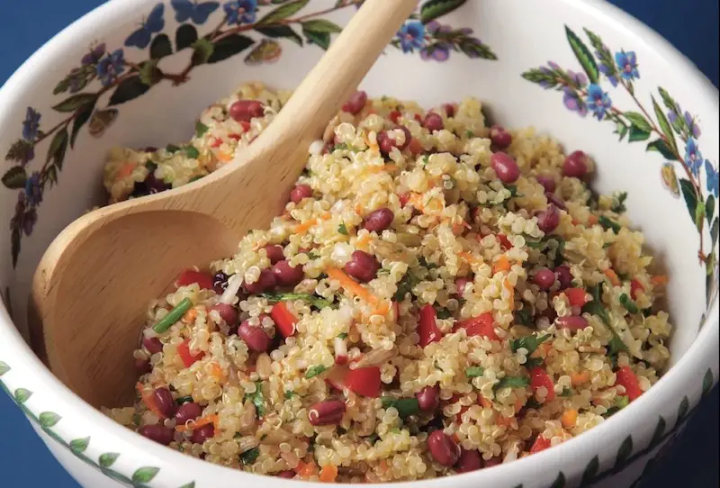 Ensalada de calabaza y quinoa