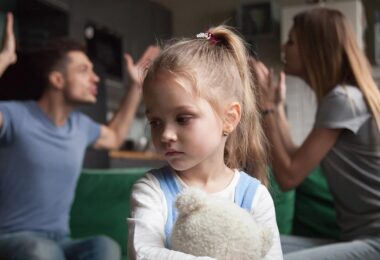 Los efectos de las peleas de los padres a los gritos sobre los chicos
