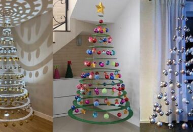 Árbol de navidad flotante