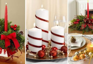 Centros de mesa navideños