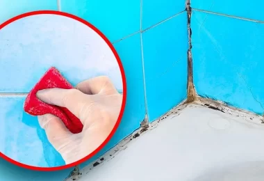 Elimina el jabón pegado a los azulejos de tu baño