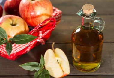 Tomar vinagre de manzana