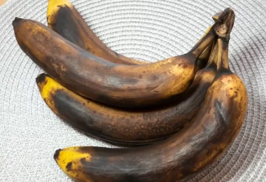 Plátanos muy maduros